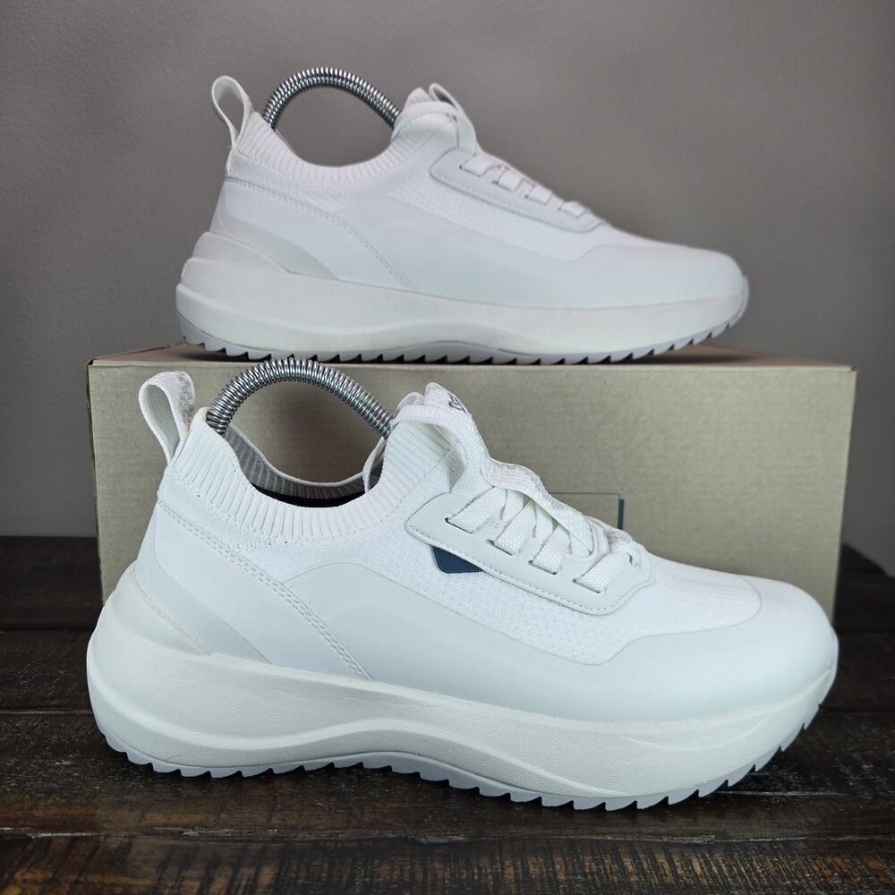 Vessi Stormburst Lowtop Womens Size 8 Waterproof Shoes Sneakers Hiking White